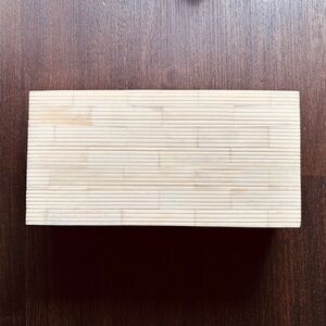 Imported Indian Bone Inlay Trinket Jewelry Box 8”×4"×2"